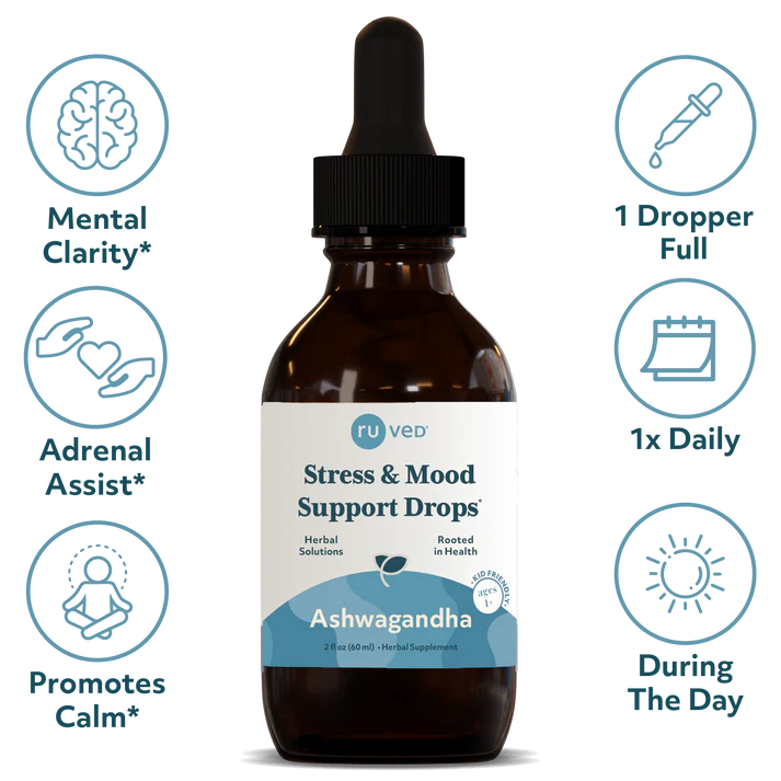 Image of Ashwagandha Drops - Stress & Mood Support 60ml