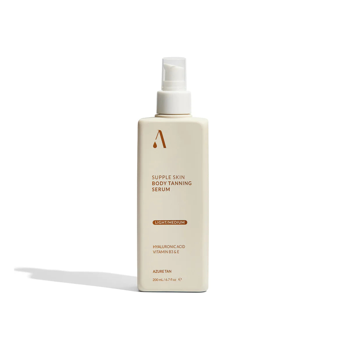 Azure Supple Skin Body Tanning Serum Light Med 200ml-Matakana Pharmacy