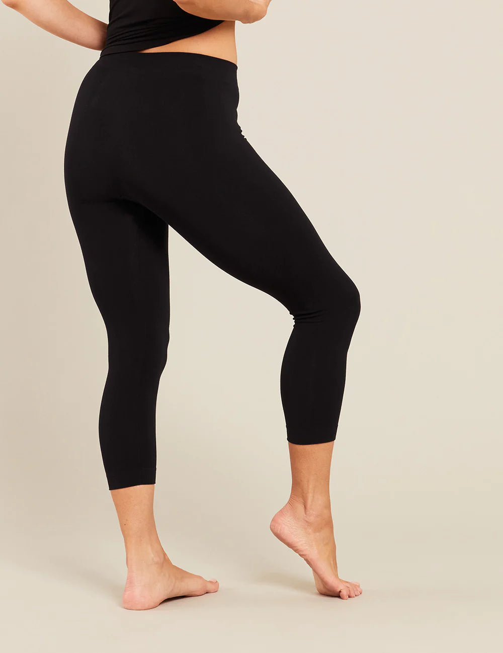 Image of BOODY Womens 3/4 Legging Black Large