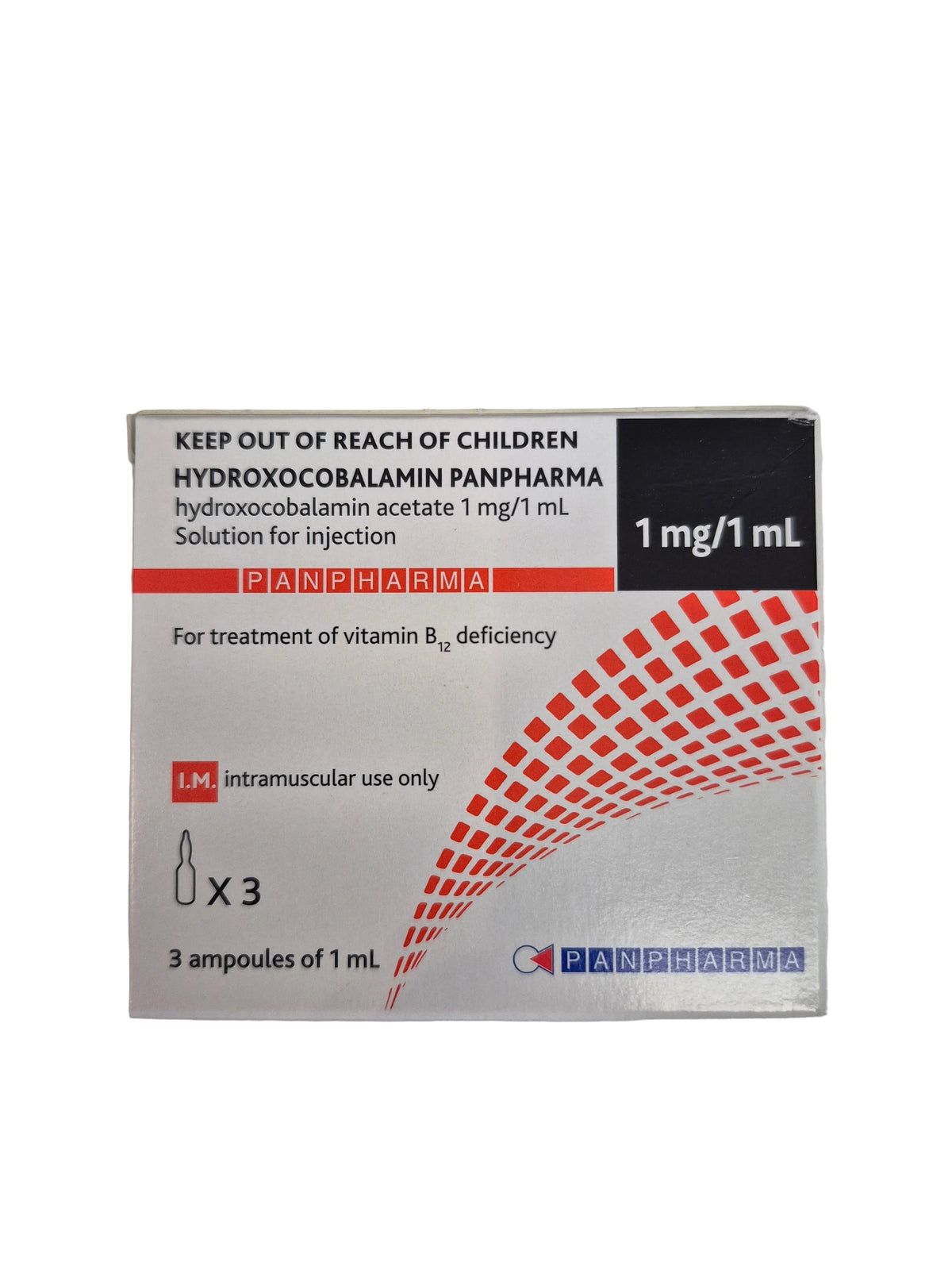Box of Hydroxocobalamin B12 