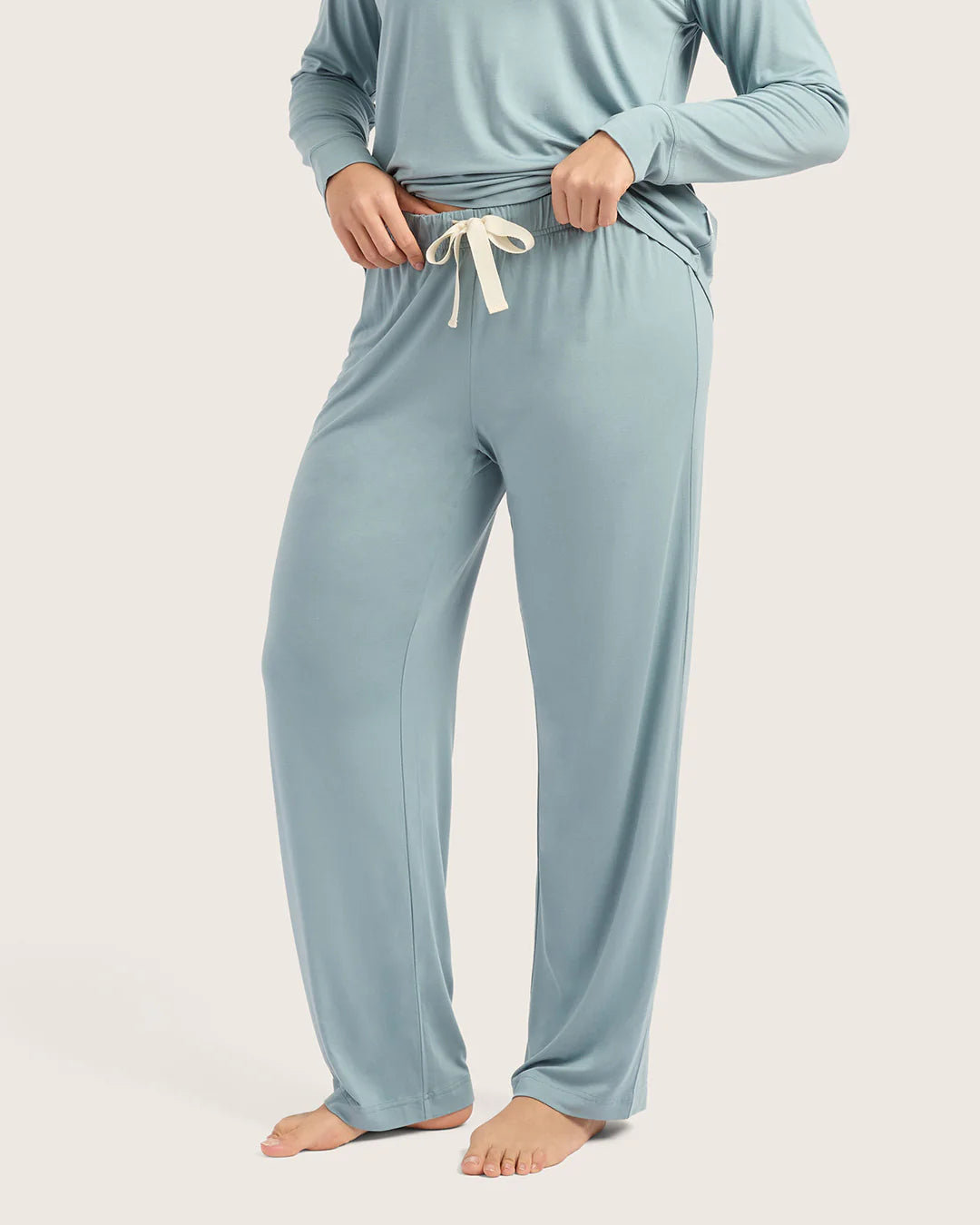 GoodNight Sleep Pants Mineral Blue XL-BOODY Organic Bamboo Wear-Matakana Pharmacy