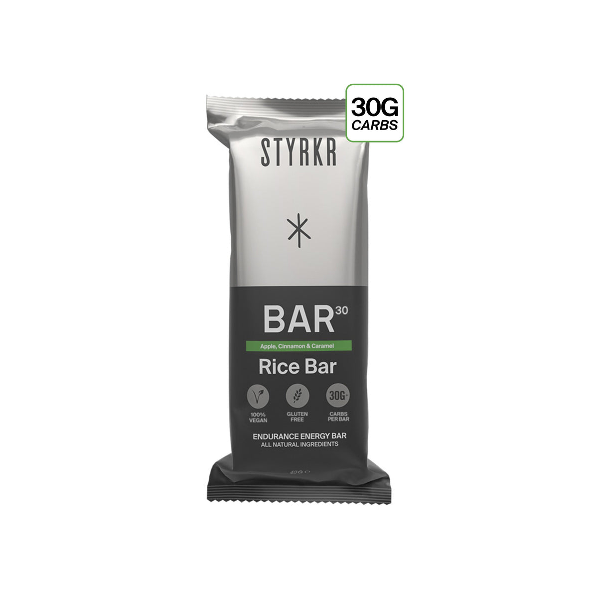 Styrkr Energy Bar BAR30 Apple, Cinnamon, Caramel & Sultana