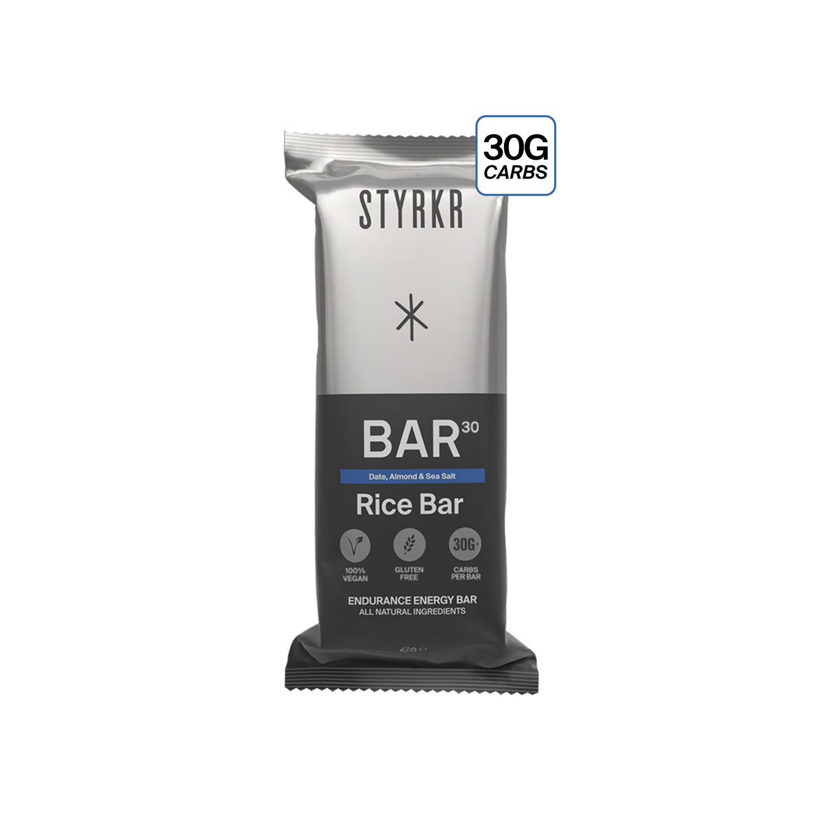 Styrkr Energy Bar BAR30 Date, Almond & Sea Salt