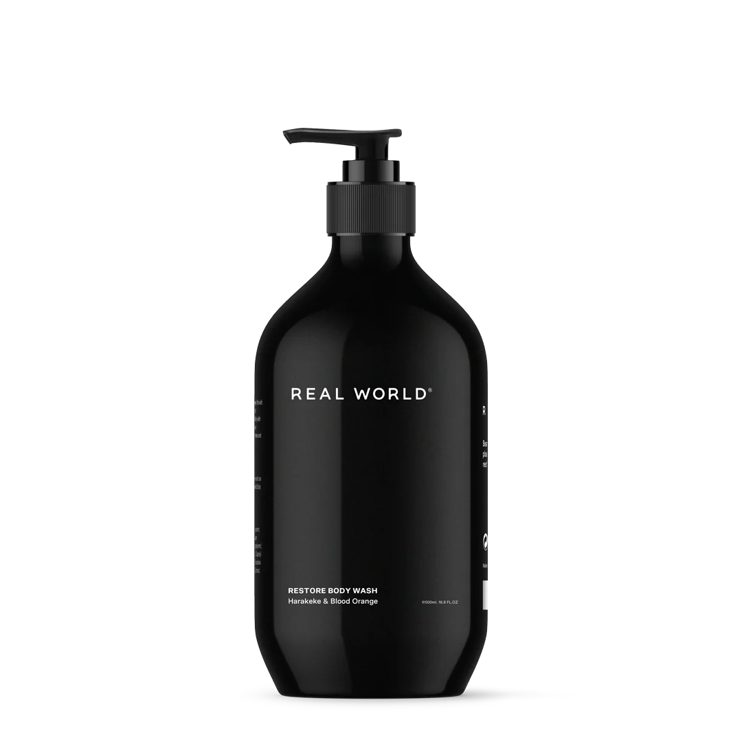 Restore Harakeke & Blood Orange Body Wash 500ml-Real World-Matakana Pharmacy