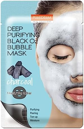 BC Deep Purifying Oxygen Bubble Mask - Charcoal-Matakana Pharmacy