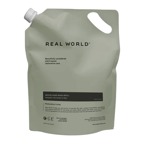 Revive Horopito, Cucumber & Mint Hand Wash Refill 2.5L-Real World-Matakana Pharmacy
