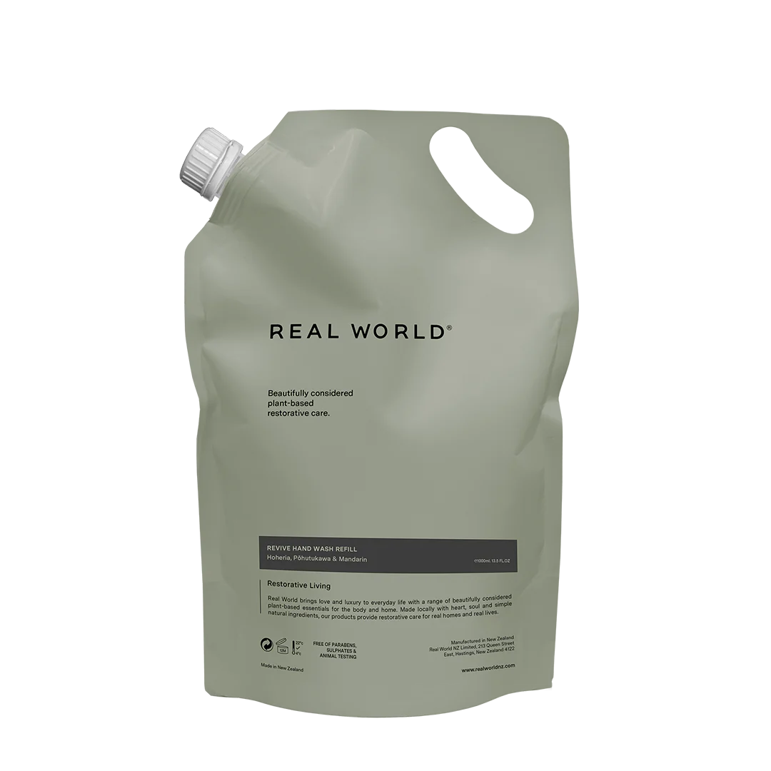 Repair Hoheria Leaf, Pohutukawa & Mandarin Hand Wash Refill 1L-Real World-Matakana Pharmacy
