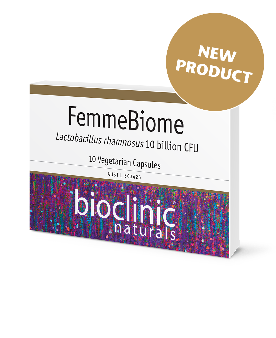 FemmeBiome 10 Caps-BioClinic Naturals-Matakana Pharmacy