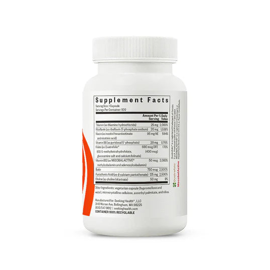 B Complex Plus 100caps-Seeking Health-Matakana Pharmacy