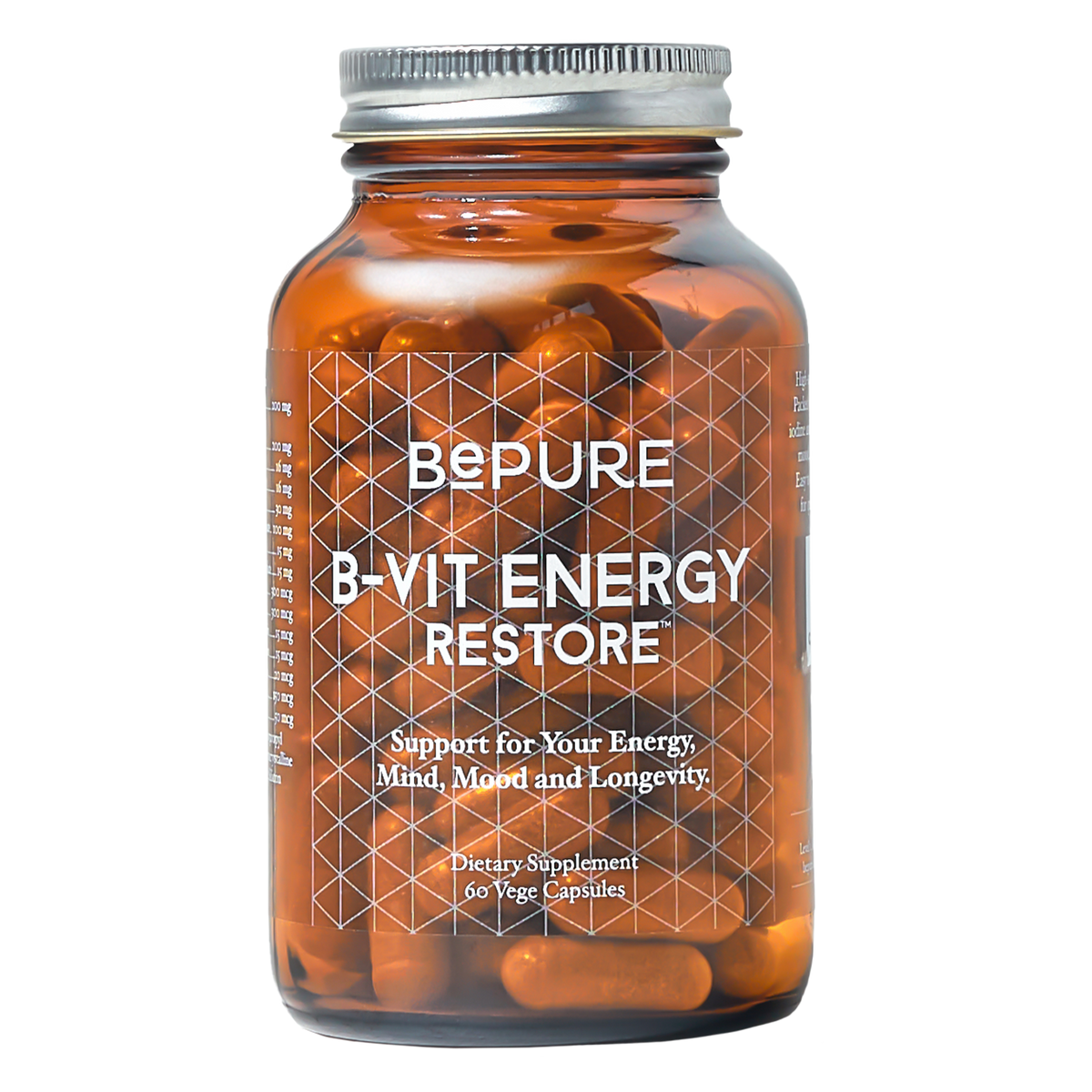 BePure B-Vit Energy Restore 60 Capsules