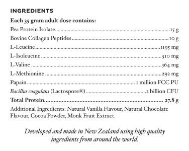 Good Gut Collagen Protein Chocolate Powder Refill 560g-Matakana Pharmacy