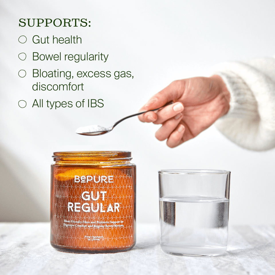 Gut Regular Powder 155g (30serves)-BEPURE-Matakana Pharmacy