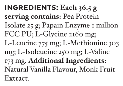 Perfect Protein Vanilla REFILL Powder 584g-Matakana Pharmacy