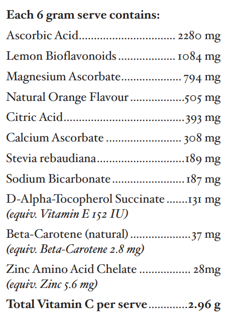 Super Boost C Powder 200g-Matakana Pharmacy