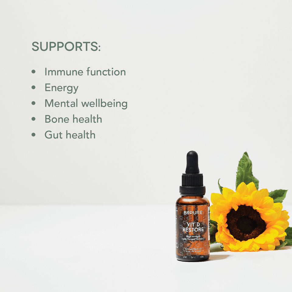Vitamin D Restore Liquid 30mls-Matakana Pharmacy
