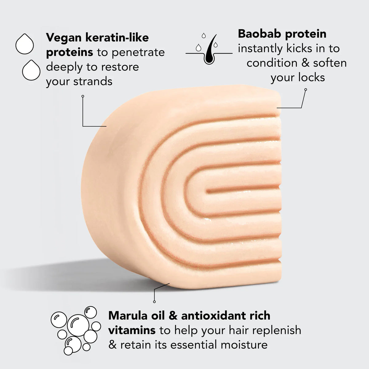 Strengthening Bond Repair Solid Hair Mask-KITSCH-Matakana Pharmacy
