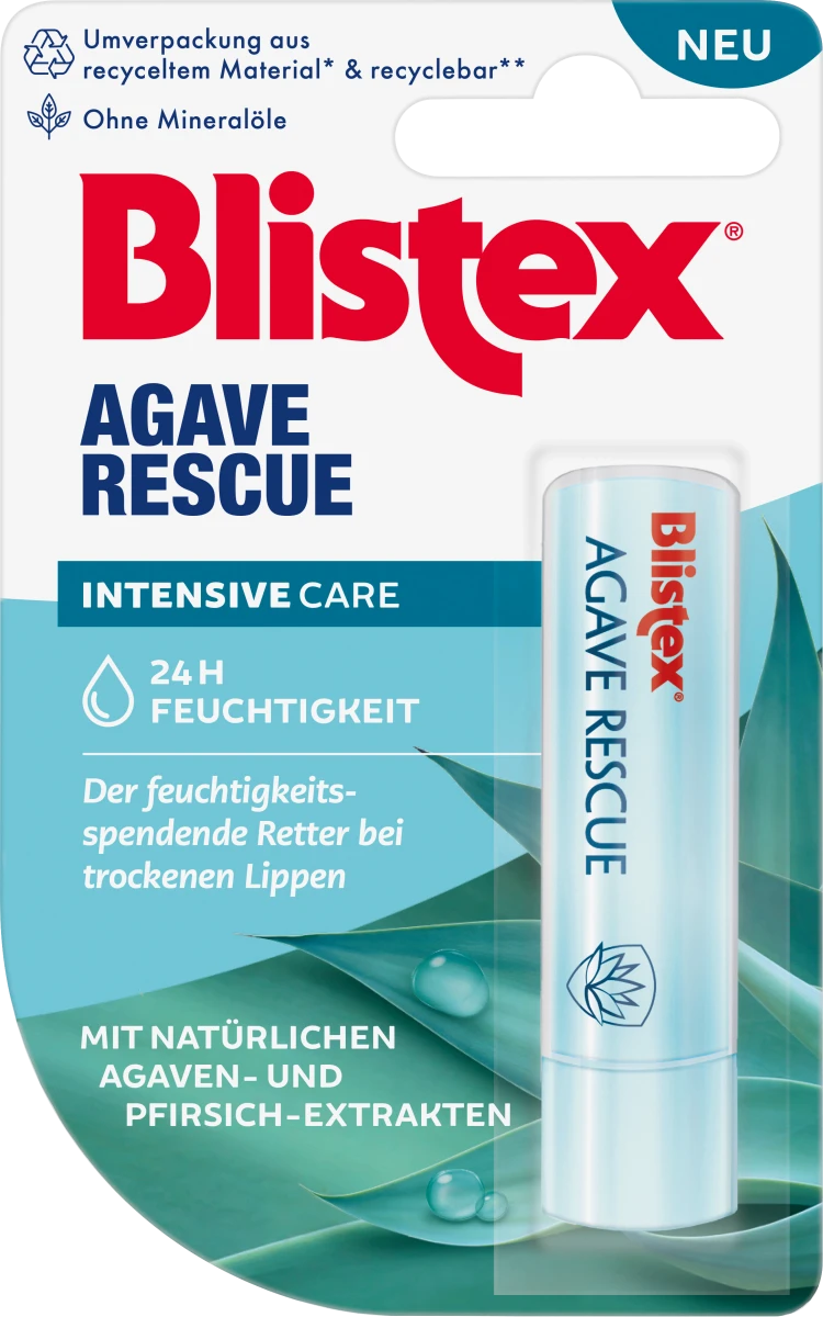BLISTEX Agave Rescue Lip Balm 3.7g-Matakana Pharmacy