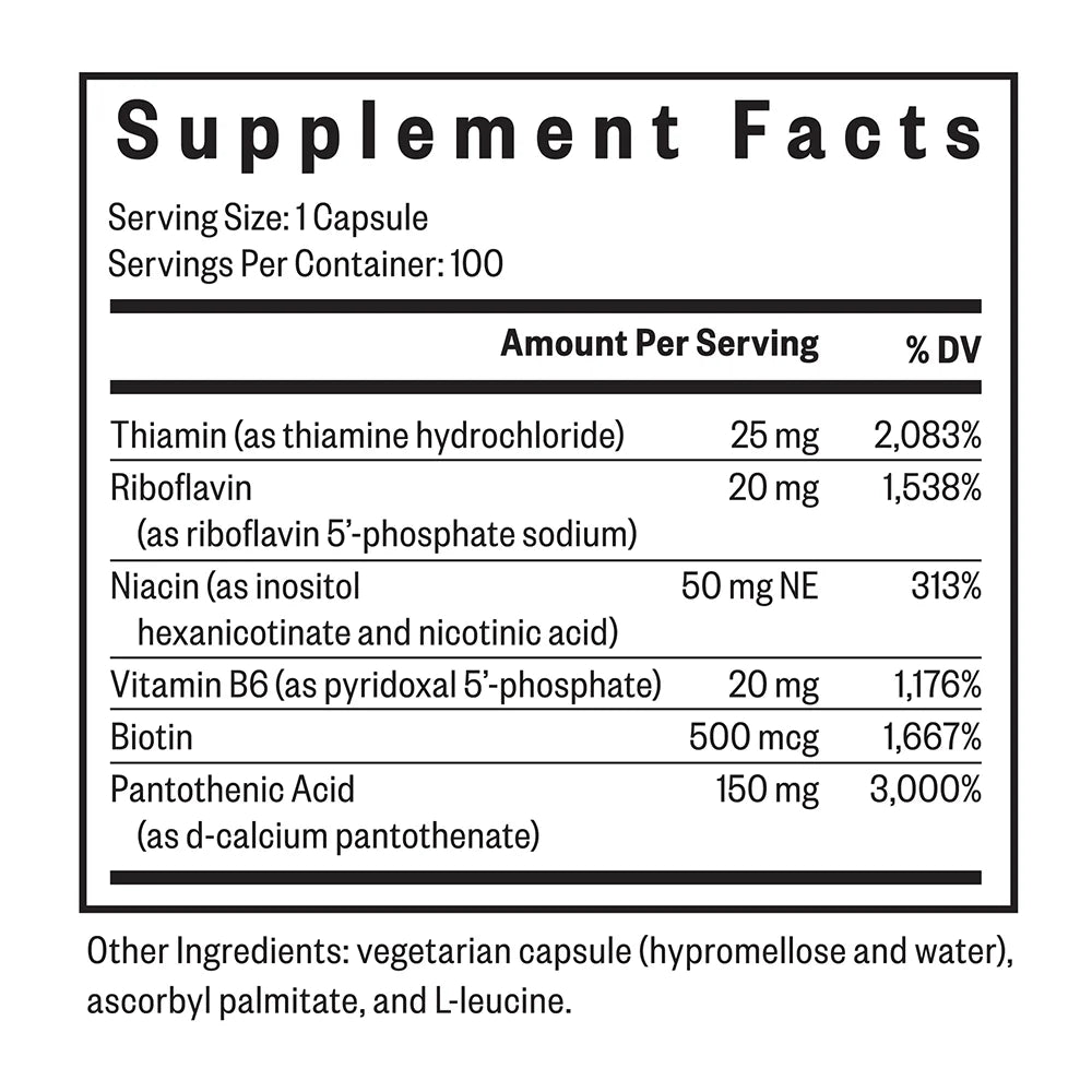 B Minus 100caps-Seeking Health-Matakana Pharmacy