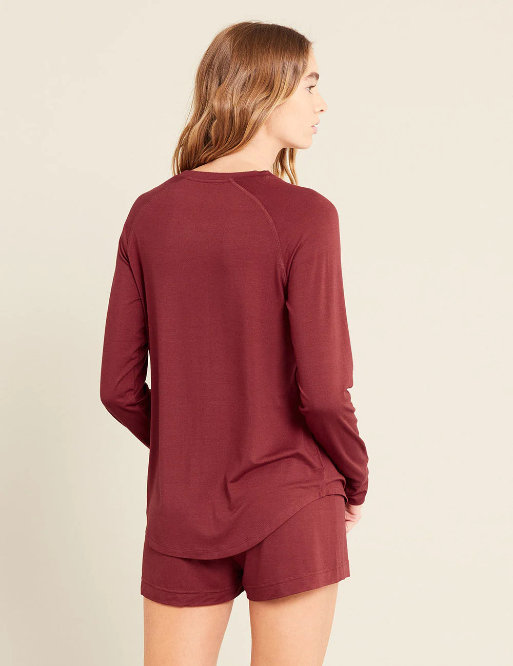 BOODY Goodnight Sleep Raglan Top Ruby Large-Matakana Pharmacy