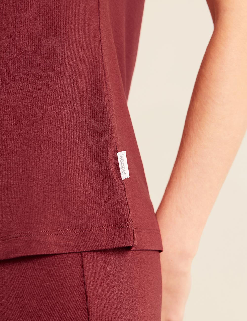 BOODY Goodnight Sleep Tee Ruby Medium-Matakana Pharmacy