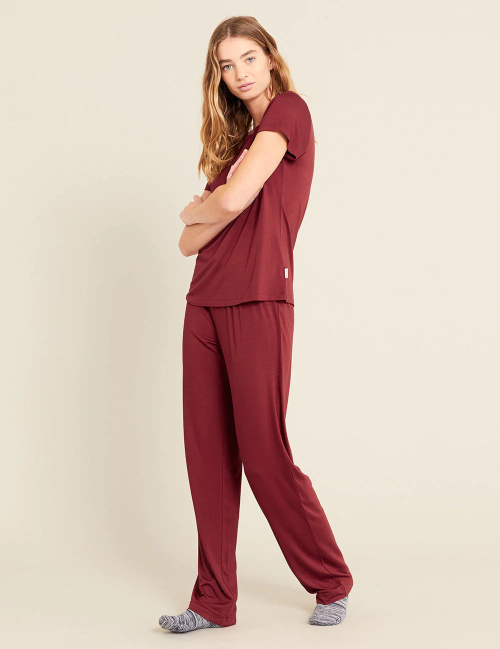 BOODY Goodnight Sleep Tee Ruby Small-Matakana Pharmacy