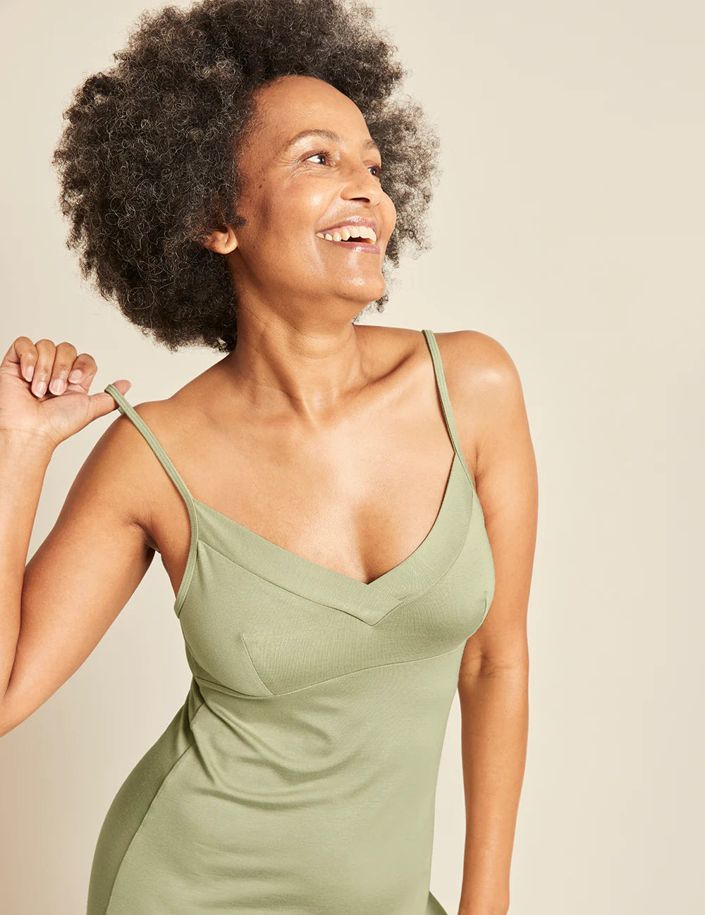 BOODY Goodnight SlipSleepDress Sage M-Matakana Pharmacy