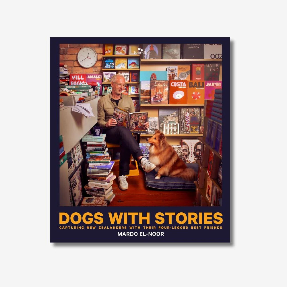 Dogs with Stories: Capturing New Zealanders with their Four-Legged Best Friends Book by Mardo El-Noor-Beatnik Publishing-Matakana Pharmacy