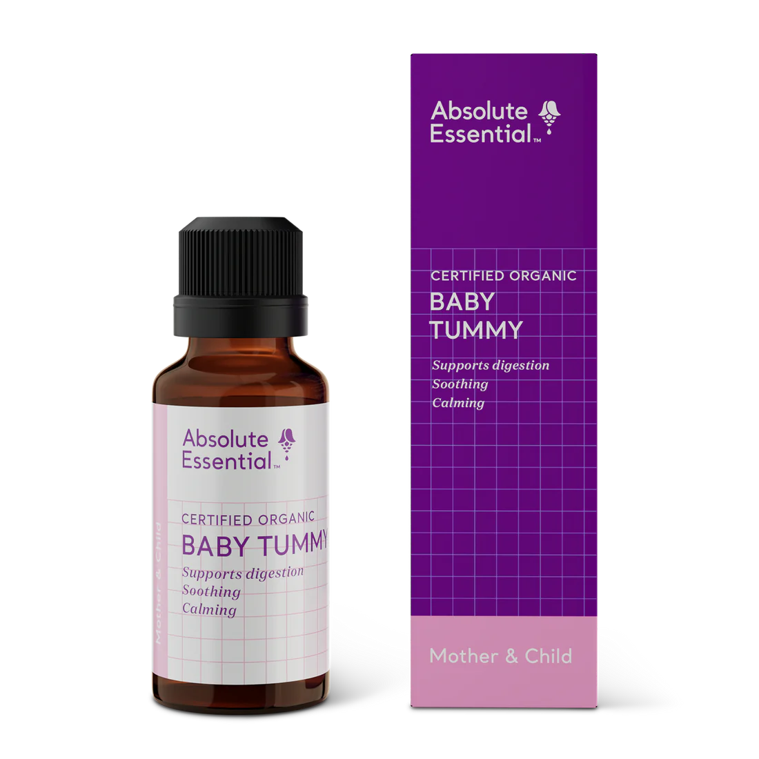 Baby Tummy Organic Oil 25ml-Absolute Essential-Matakana Pharmacy