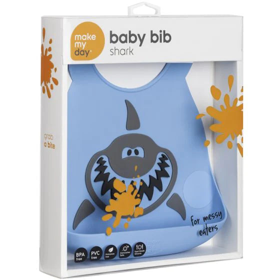 Baby Bib - Shark-Matakana Pharmacy