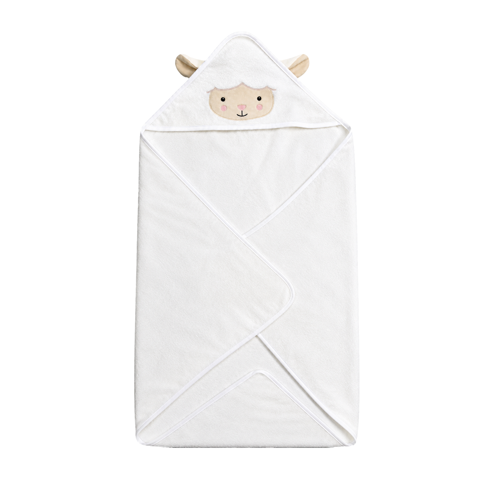 Baby Towel Hoodie | Sheep-Moana Road NZ-Matakana Pharmacy
