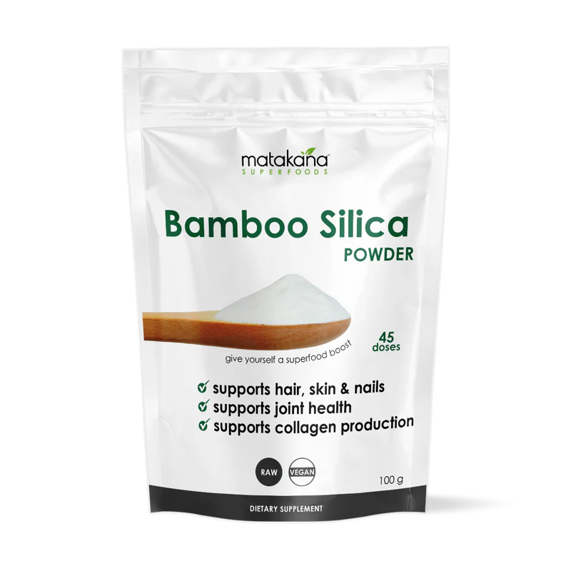 Bamboo Silica Powder 100g-Matakana Superfoods-Matakana Pharmacy