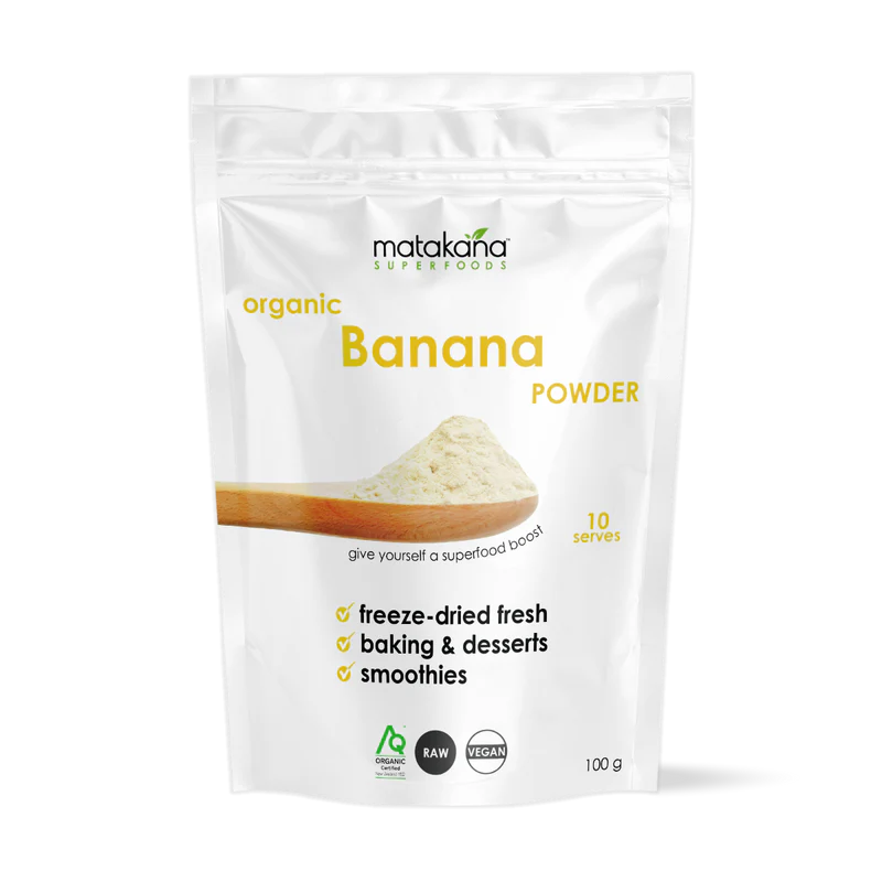 Image of Banana Organic Freeze Dried Powder 100g
