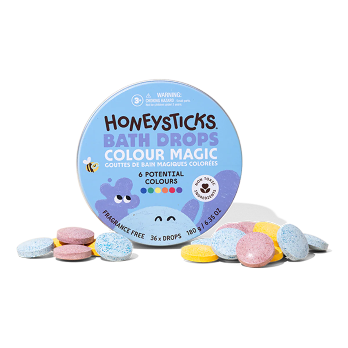 Bath Drops Colour Magic 36 Pack-Honey Sticks-Matakana Pharmacy