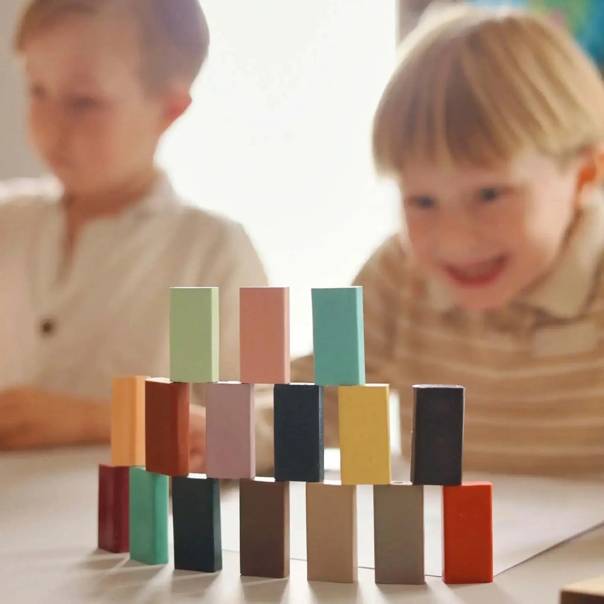 Beeswax Crayons Blocks 12 Pack-Honey Sticks-Matakana Pharmacy
