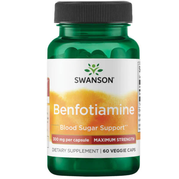Image of Benfotiamine - Maximum Strength 300mg 60vcaps