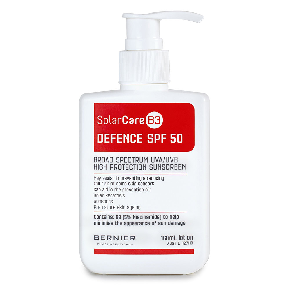 SOLARCARE B3 Defence SPF50 160ml-SolarCare-Matakana Pharmacy