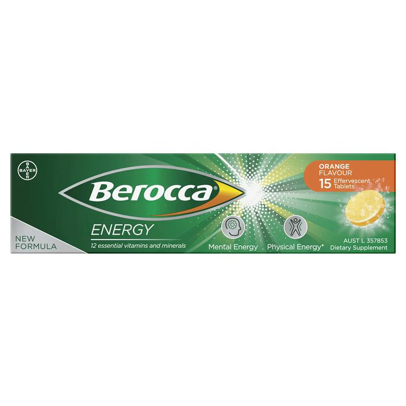 Berocca Performance Orange 15s-Matakana Pharmacy