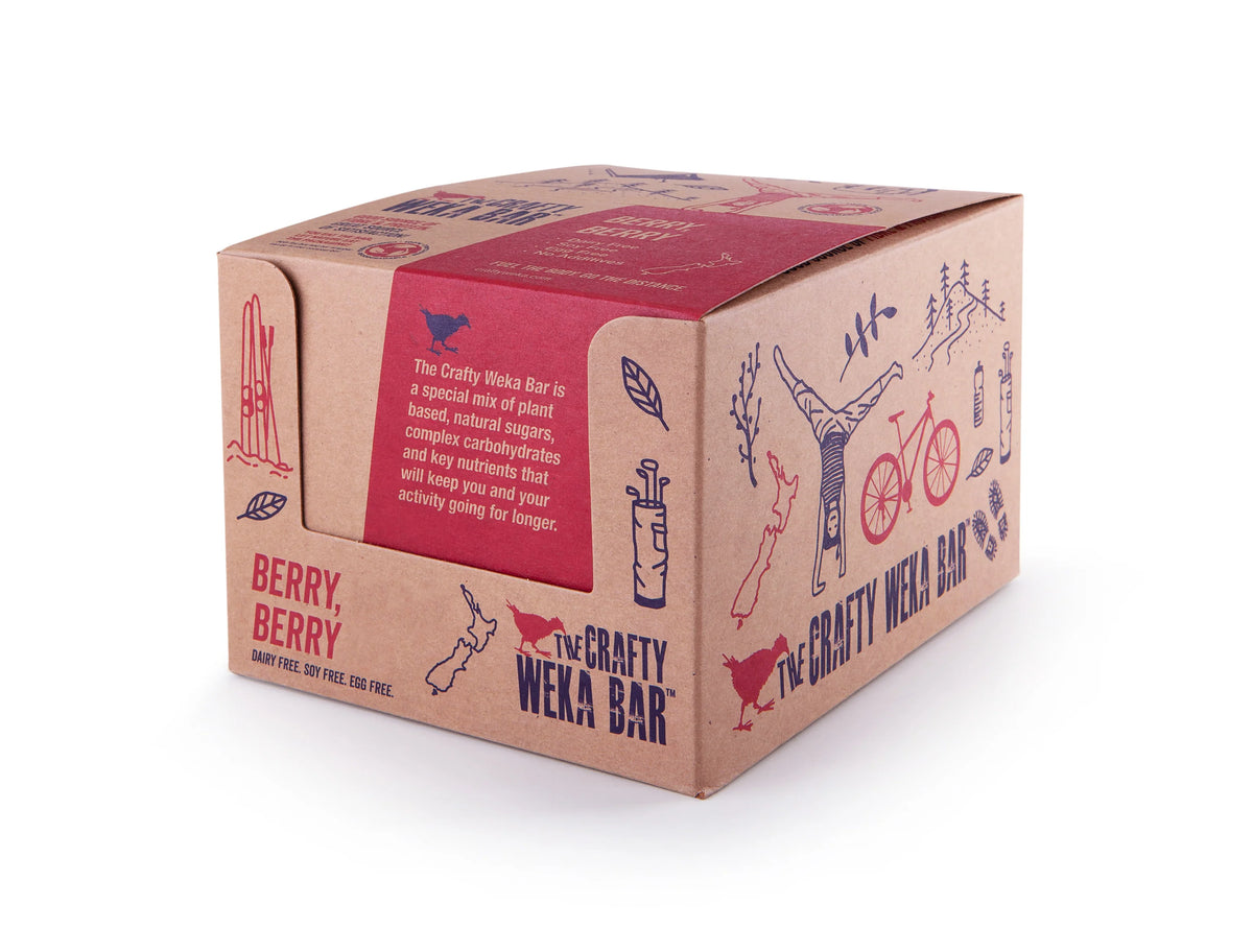 Berry Berry Snack Bar 75g | Crafty Weka-Crafty Weka-Matakana Pharmacy