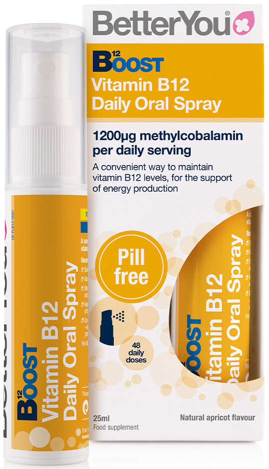 BetterYou Boost B12 Daily Oral Spray 25ml-Matakana Pharmacy