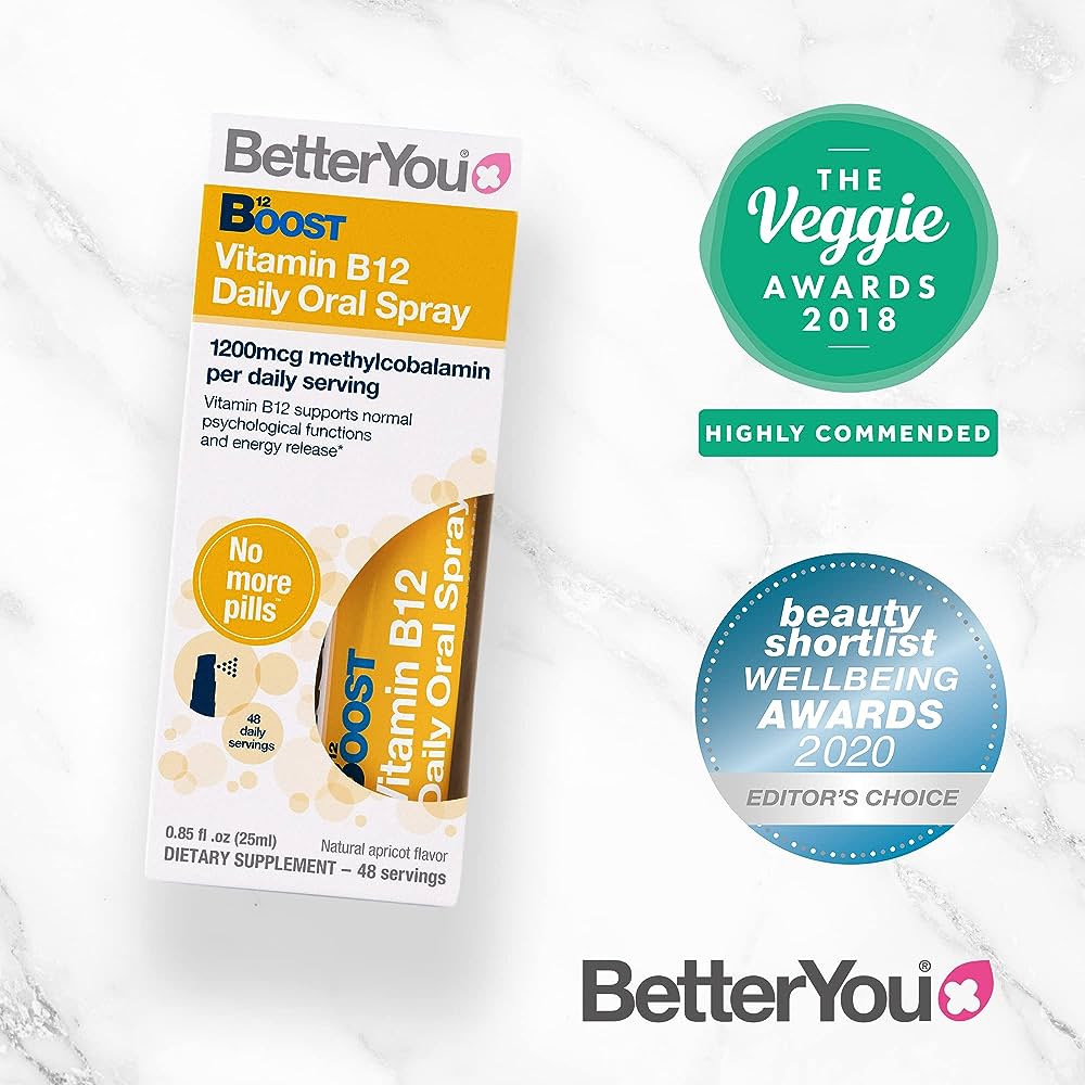 BetterYou Boost B12 Daily Oral Spray 25ml-Matakana Pharmacy
