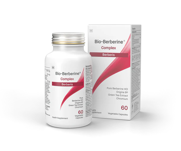 Biomax Bio-Berberine Advanced 60 Capsules, bottle with its carton