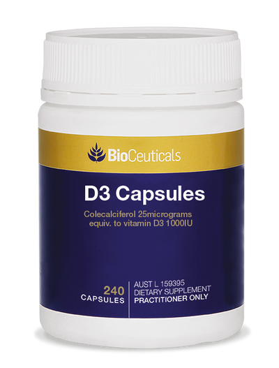 BioCeutical Vitamin D3 Capsules 240s-Matakana Pharmacy
