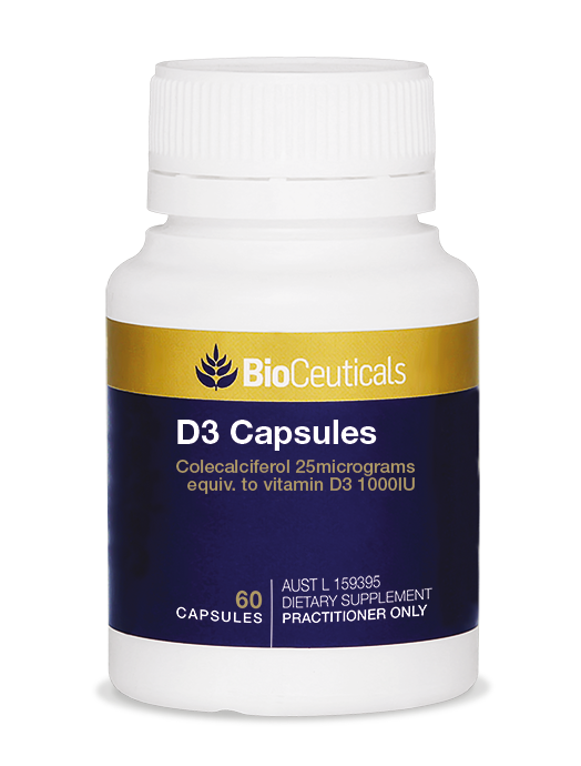 BioCeutical Vitamin D3 Capsules 60s-Matakana Pharmacy