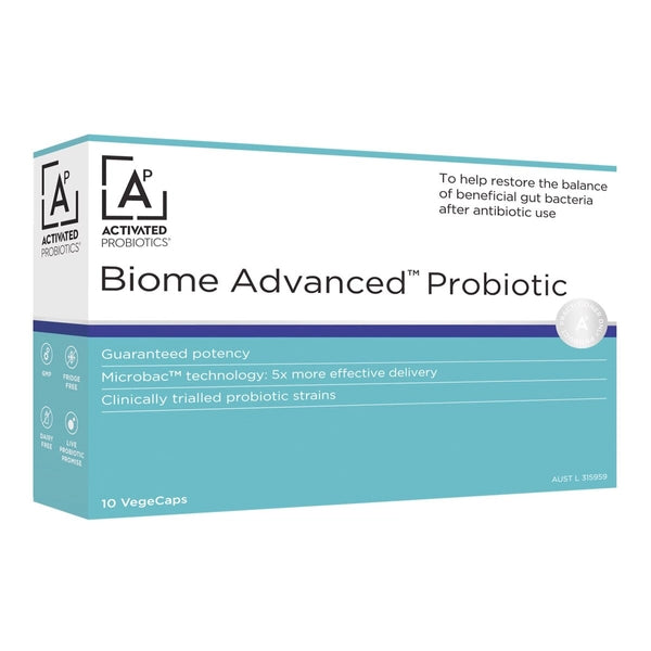 Biome Advanced Probiotic 10caps-Activated Probiotics-Matakana Pharmacy