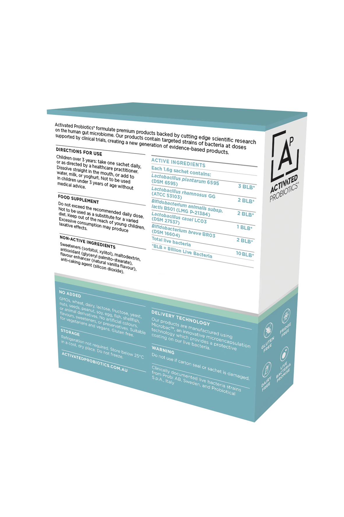 Biome Daily Kids Probiotic 30sachets-Activated Probiotics-Matakana Pharmacy