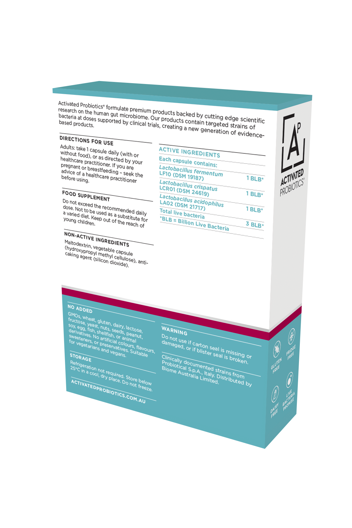 Biome Her Probiotic 30caps-Activated Probiotics-Matakana Pharmacy