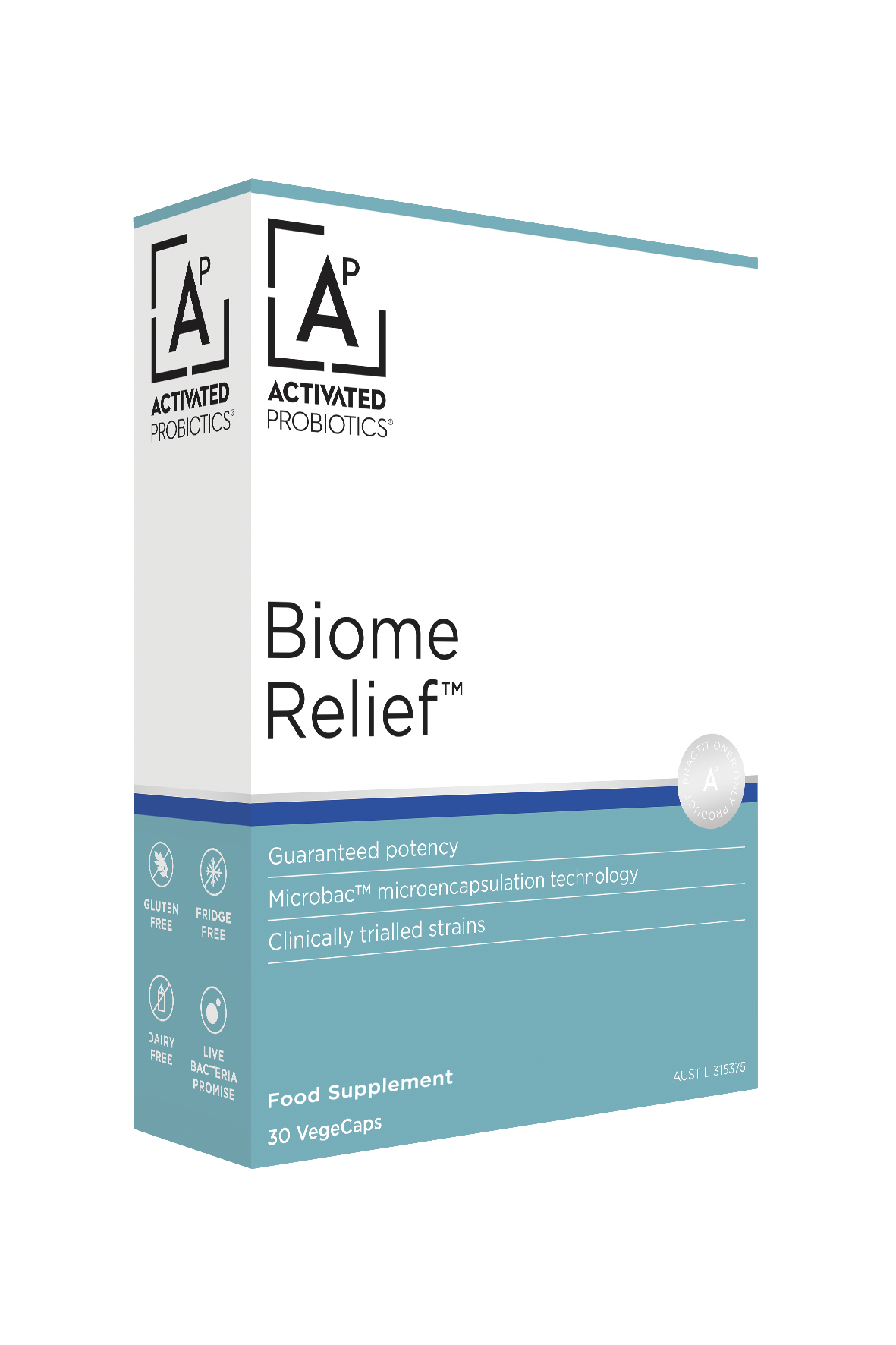 Biome Relief Probiotic 30caps-Activated Probiotics-Matakana Pharmacy