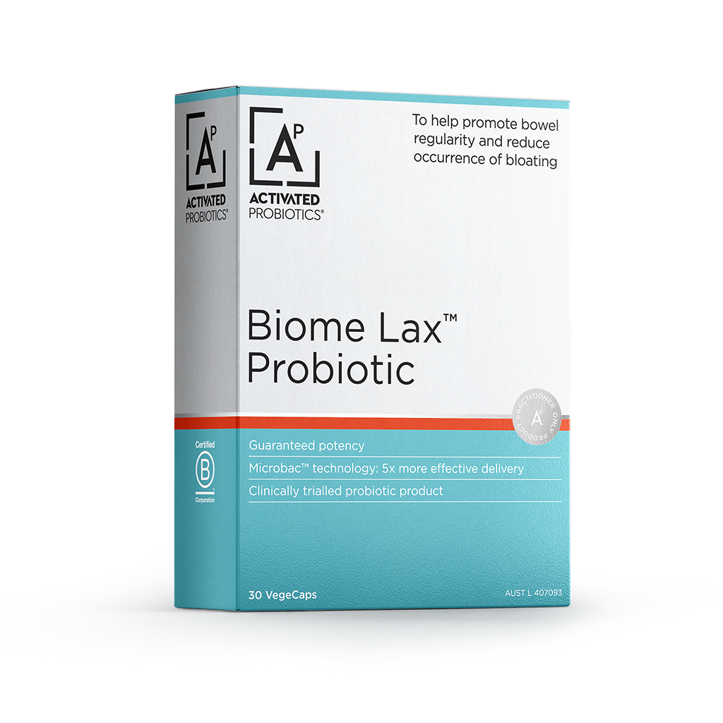 Biome Lax Probiotic 30caps-Activated Probiotics-Matakana Pharmacy