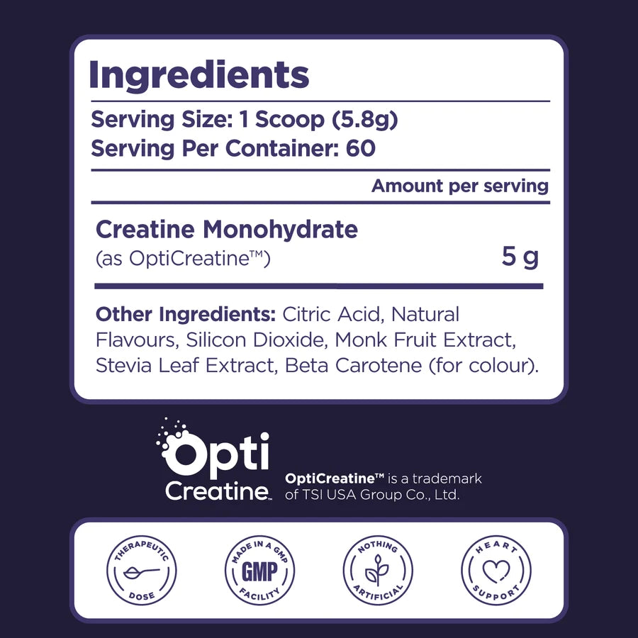 Biosphere Creatine Powder | Lemon 348g-Biosphere-Matakana Pharmacy