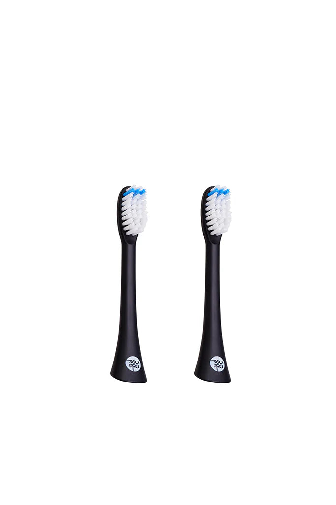360PRO Evo (R) Heads Comfort Soft Black 2 pack-Matakana Pharmacy